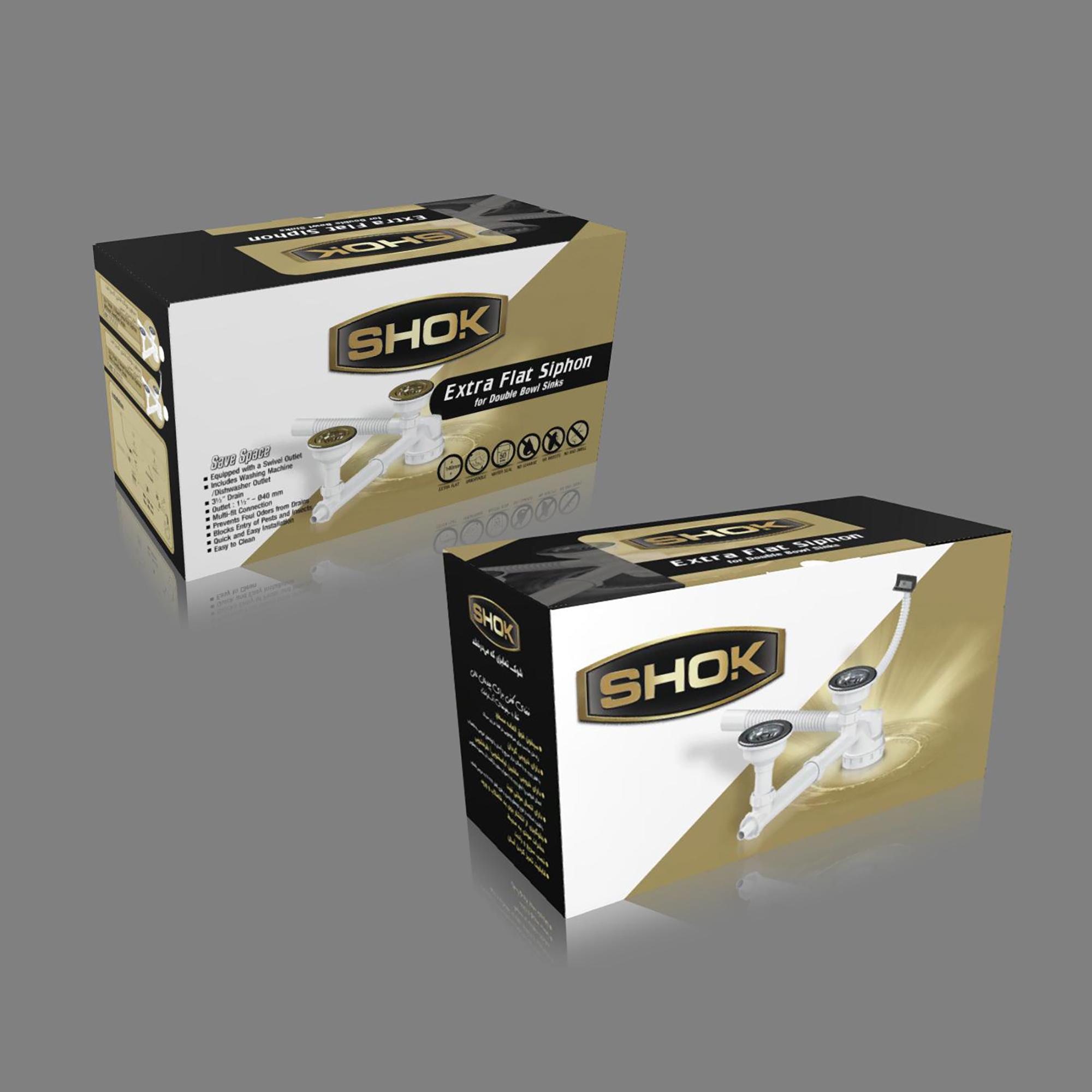 اکسترا دولگنه فانتزی مربع بدون سریز 8 3D-Box-Extra-Flat-Siphon